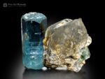 Aquamarine with Quartz from Pakistan