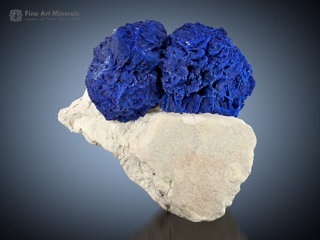 Azurite from Malbunka Copper Mine Australia