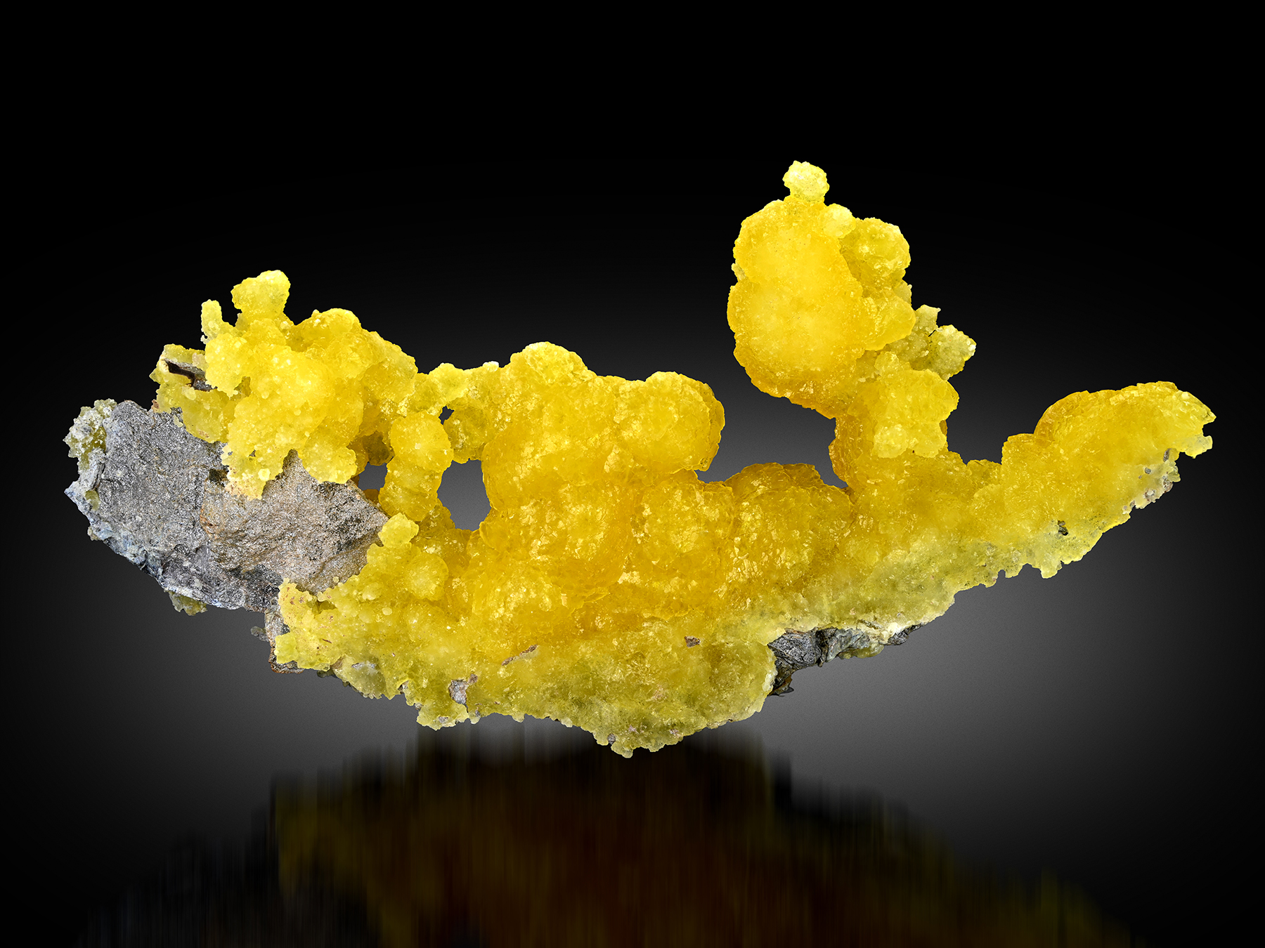 Brucite on Matrix from Baluchistan Pakistan