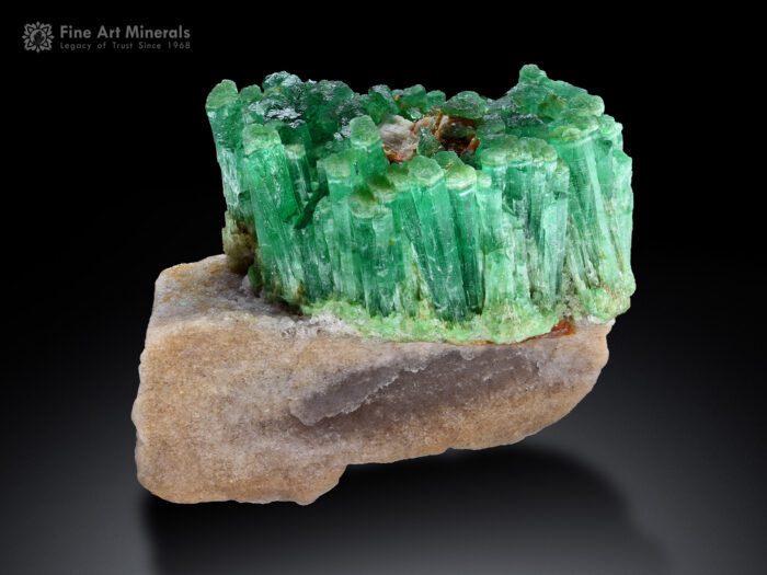 Emerald Cluster on Matrix from Panjshir Afghanistan