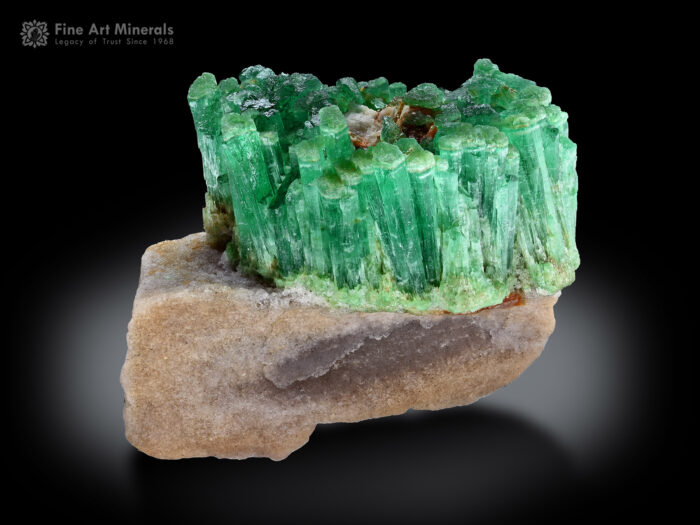 Emerald Cluster on Matrix from Panjshir Afghanistan