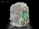 Emerald Crystal on Matrix from Panjshir Afghanistan