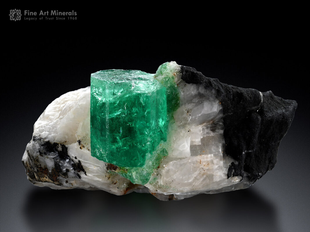 Emerald on Matrix from Panjshir Afghanistan