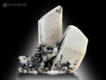 Feldspar with Quartz and Schorl from Goand Mine Pakistan