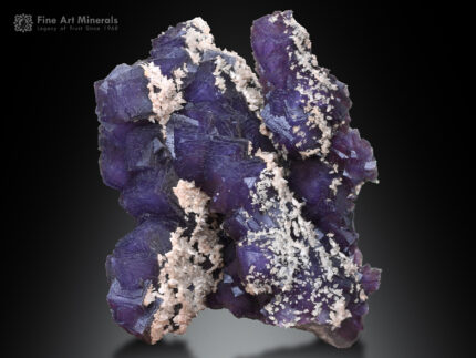 Fluorite with Calcite from Baluchistan Pakistan