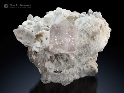 Goshenite with Quartz and Topaz from Pakistan