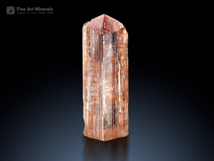 Imperial Topaz Crystal from Pakistan