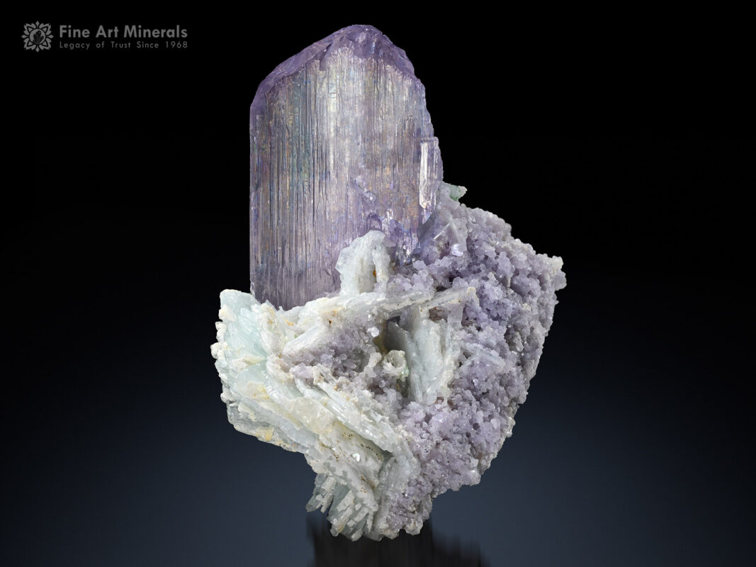 Kunzite with Lepidolite from Afghanistan