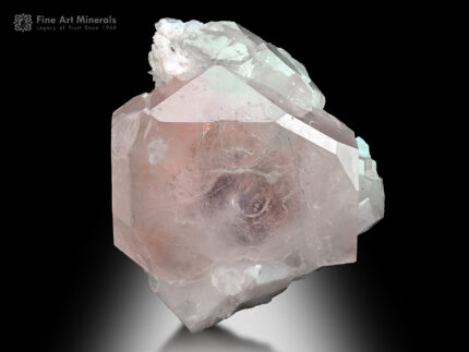 Morganite with Quartz from Afghanistan