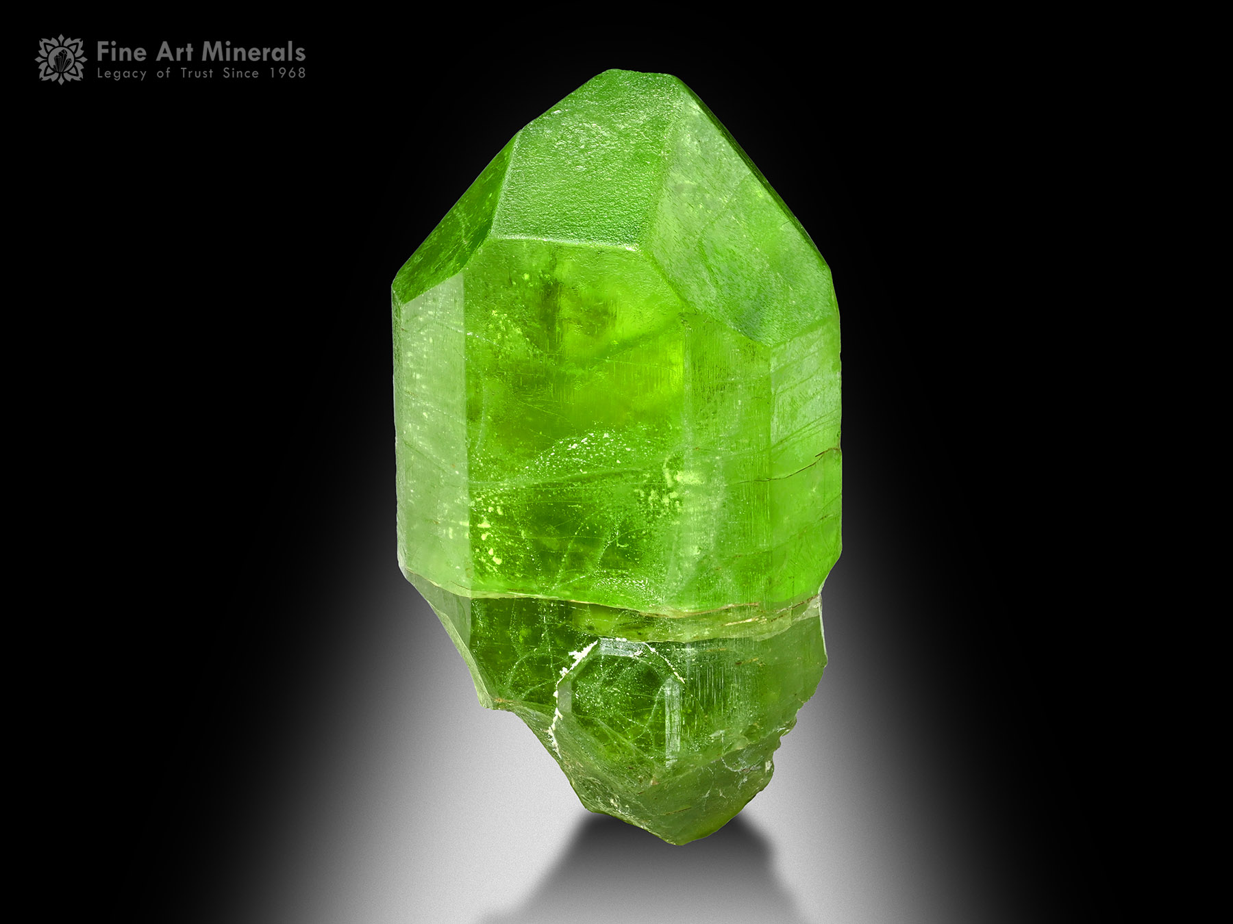 Peridot Crystal from Mansehra Pakistan