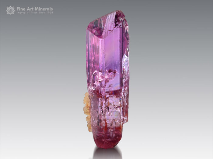 Pink Topaz Crystal from Katlang Pakistan