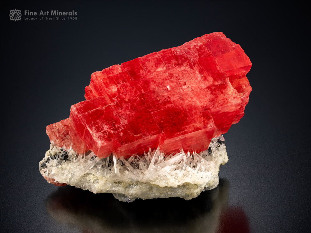 Rhodochrosite with Quartz from Sweet Home Mine USA