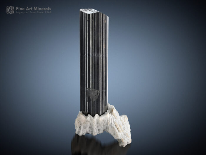 Schorl with Albite from Pakistan