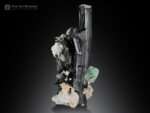 Schorl with Fluorite and Albite from Pakistan