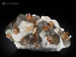 Topaz with Quartz and Cleavelandite from Pakistan