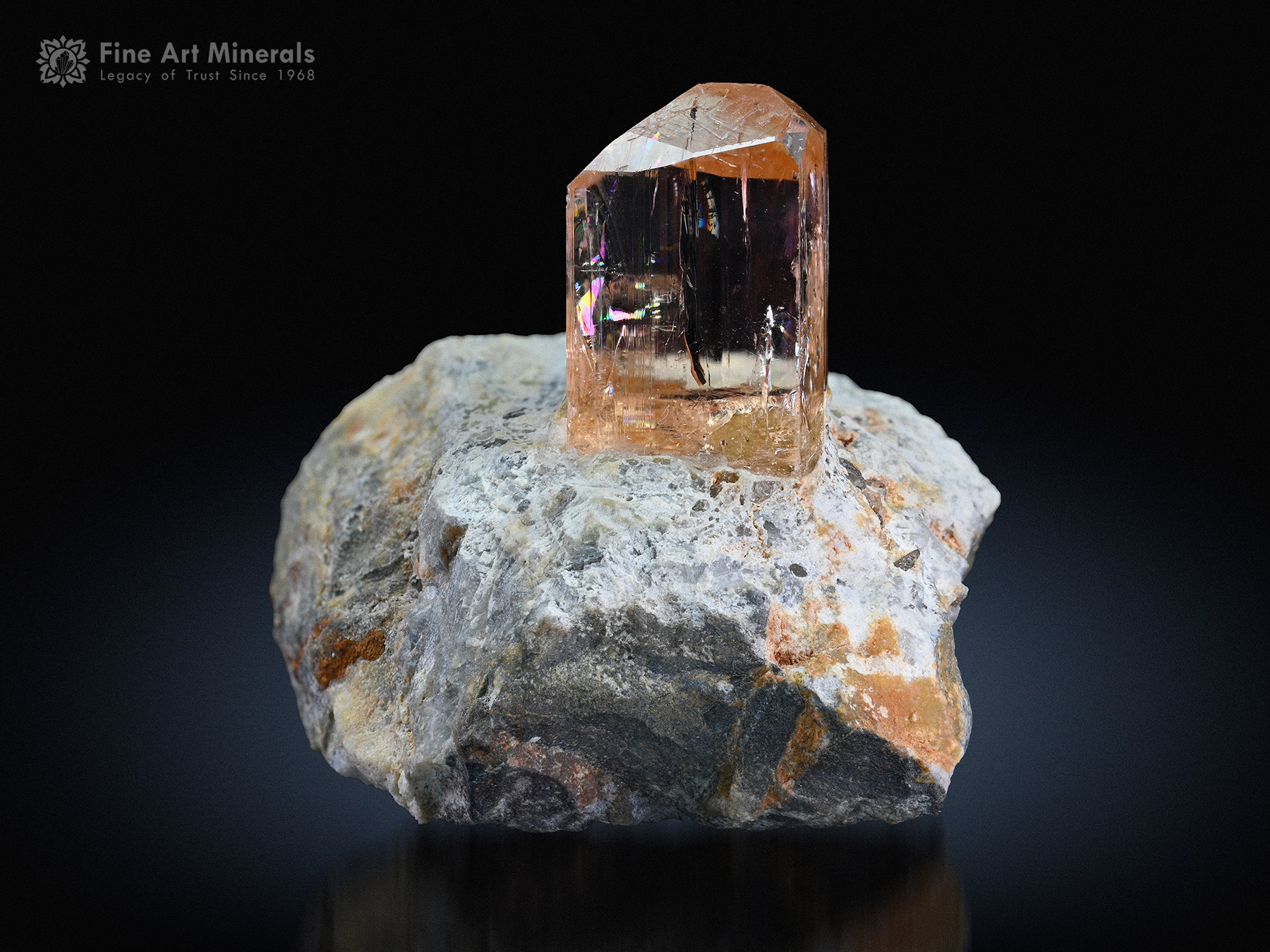 Topaz on Matrix from Katlang Pakistan