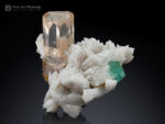 Topaz with Fluorite and Albite from Pakistan