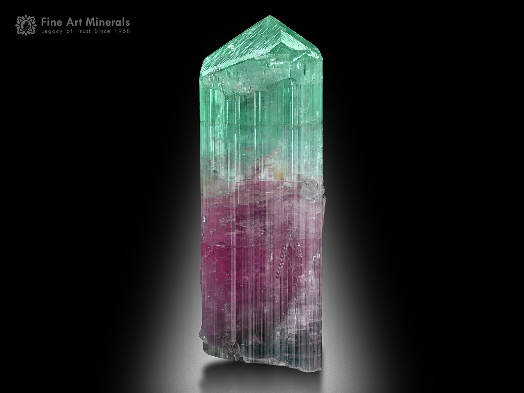 Tourmaline Crystal from Paprok Afghanistan