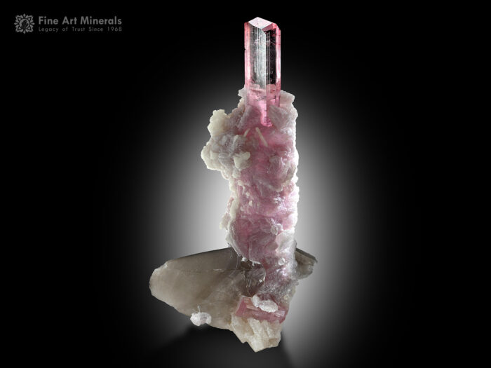 Tourmaline with Lepidolite Paprok Afghanistan