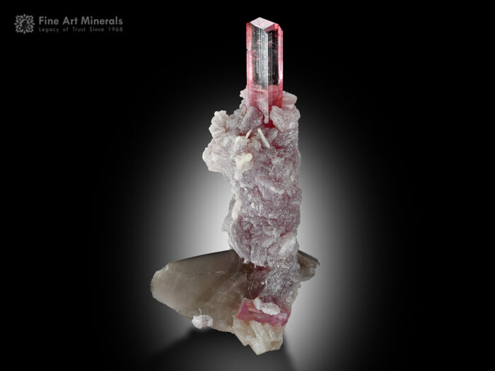 Tourmaline with Lepidolite Paprok Afghanistan