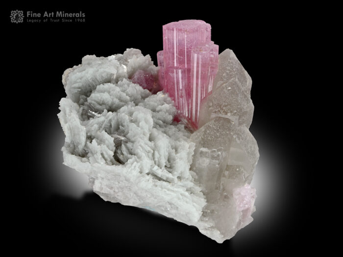 Tourmaline with Quartz and Albite from Afghanistan