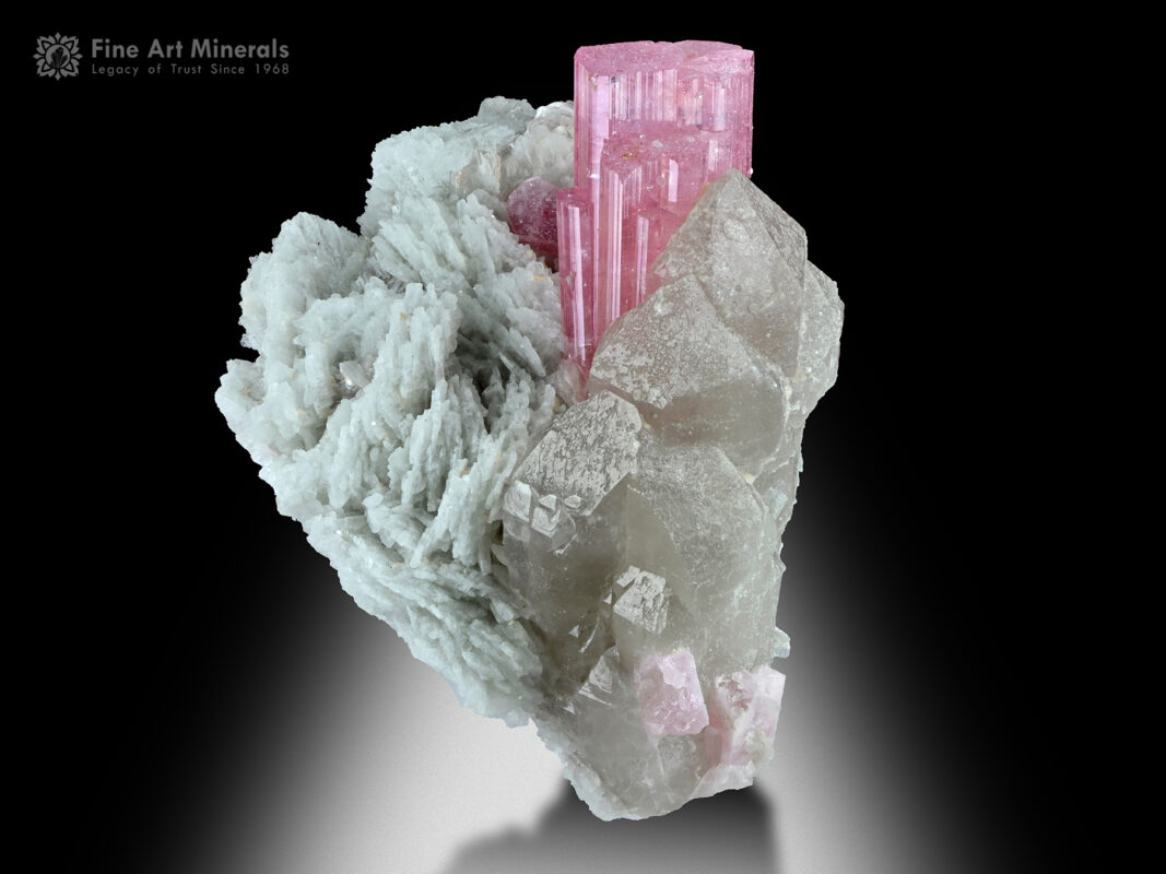 Tourmaline with Quartz and Albite from Afghanistan