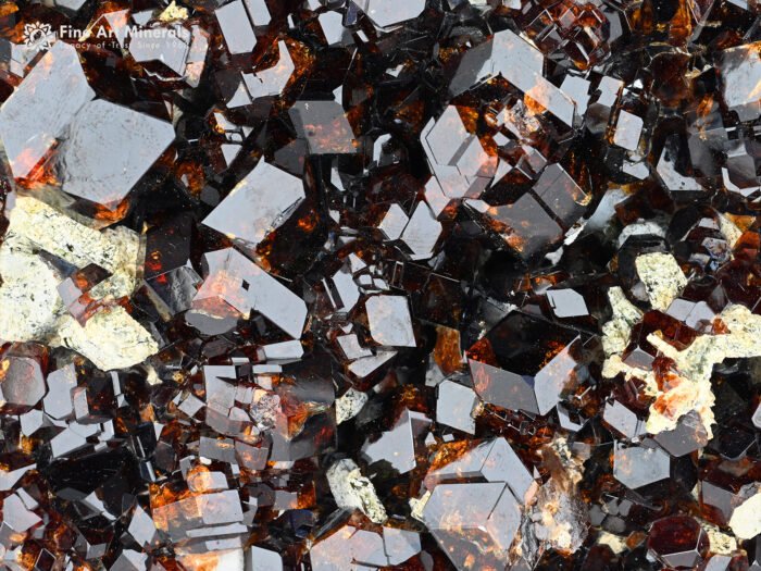 Andradite Garnet on Matrix from Pakistan