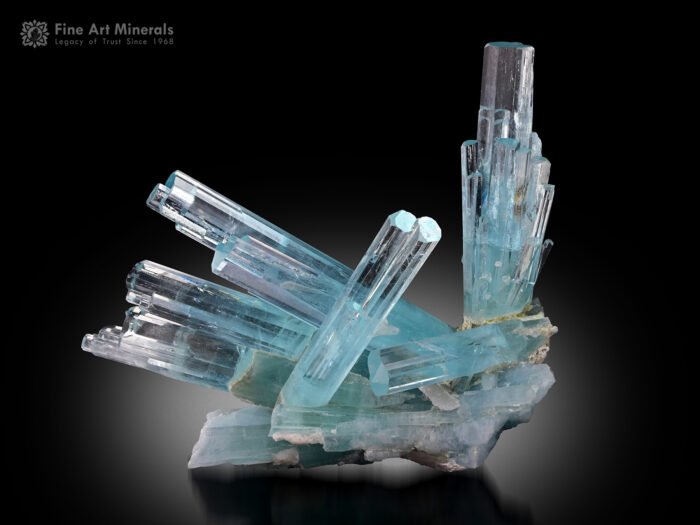 Aquamarine Cluster from Skardu Pakistan