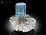 Aquamarine with Quartz and Albite from Pakistan