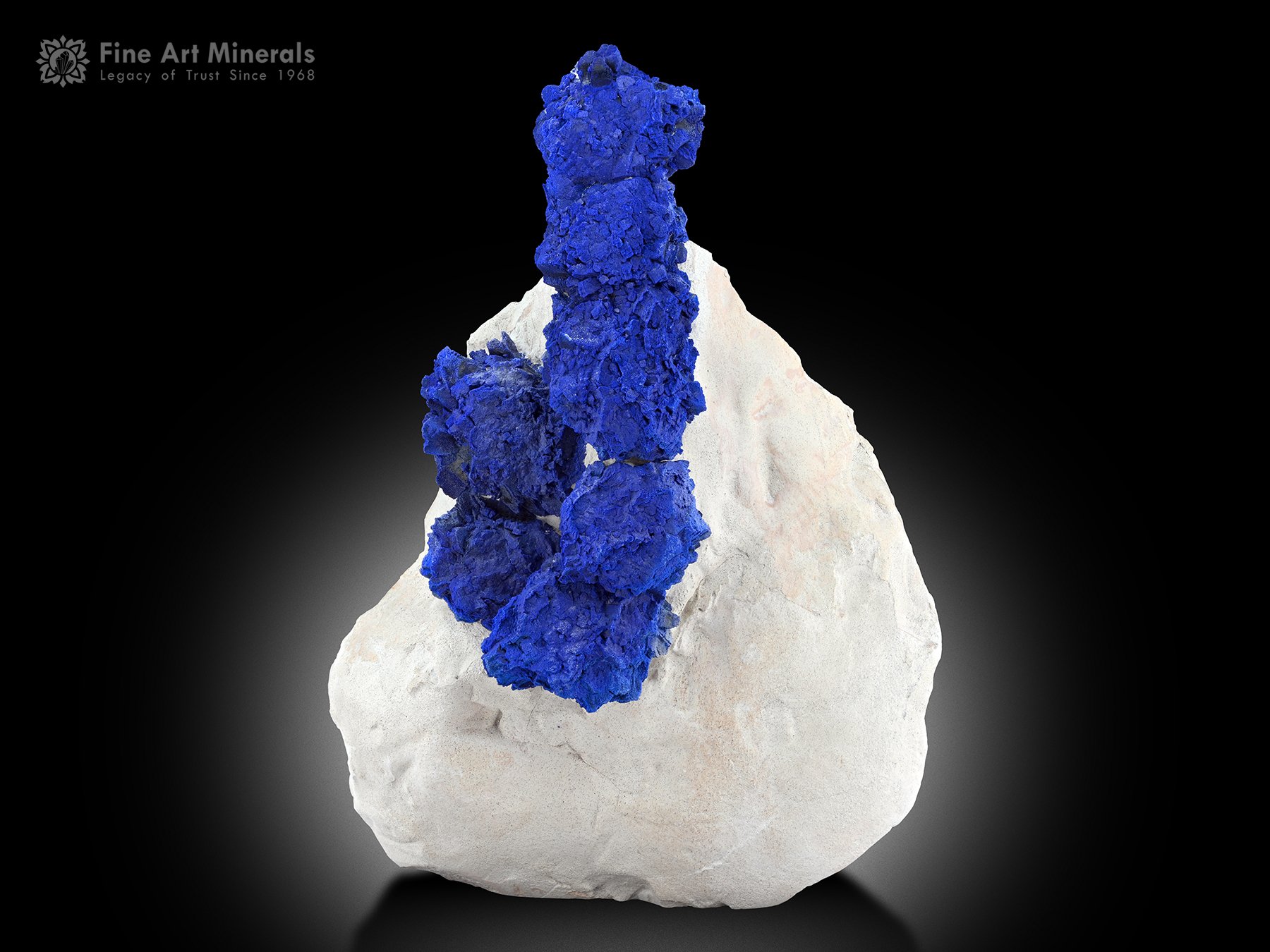 Azurite from Malbunka Copper Mine Australia