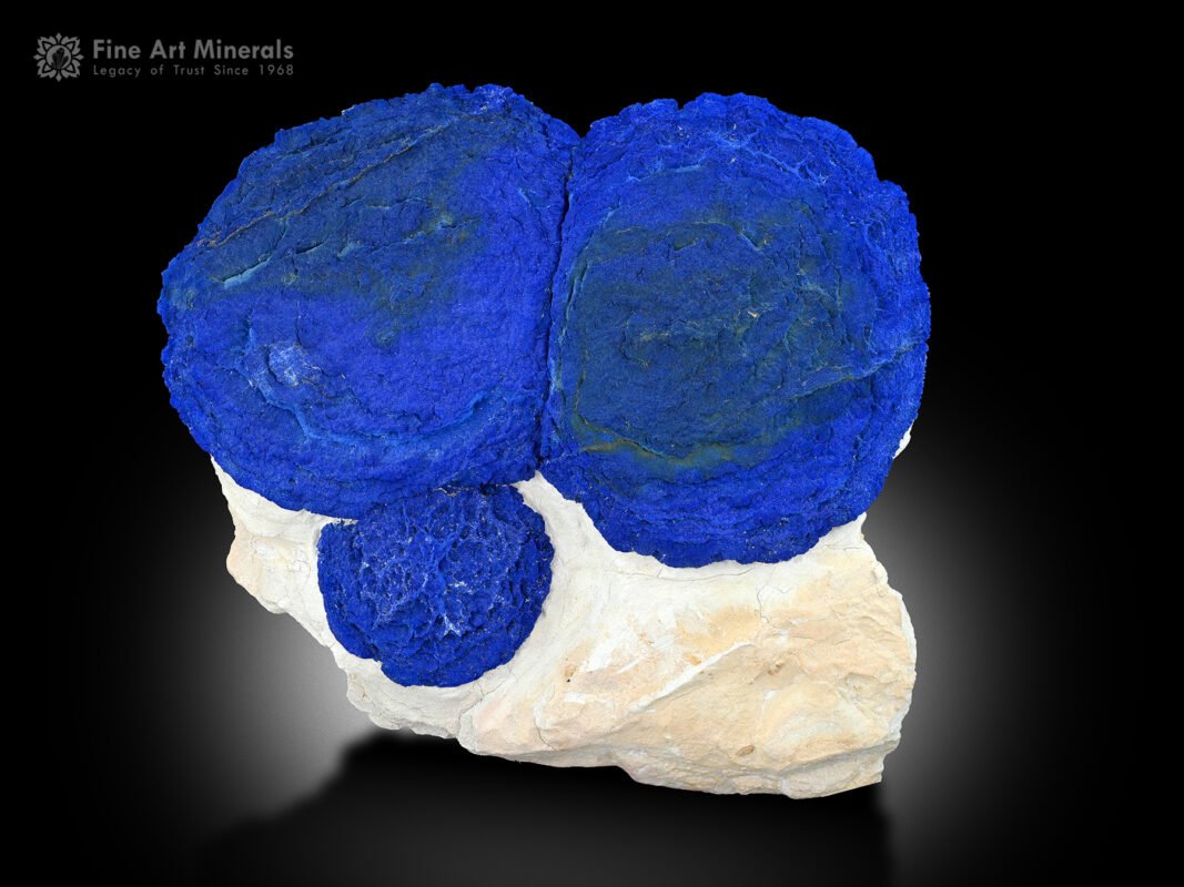 Azurite from Malbunka Copper Mine, Australia