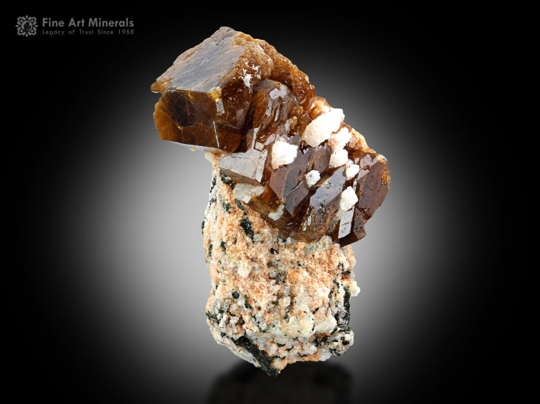 Bastnasite on Matrix from Zagi Pakistan