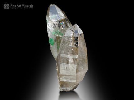 Emerald included Quartz from Afghanistan