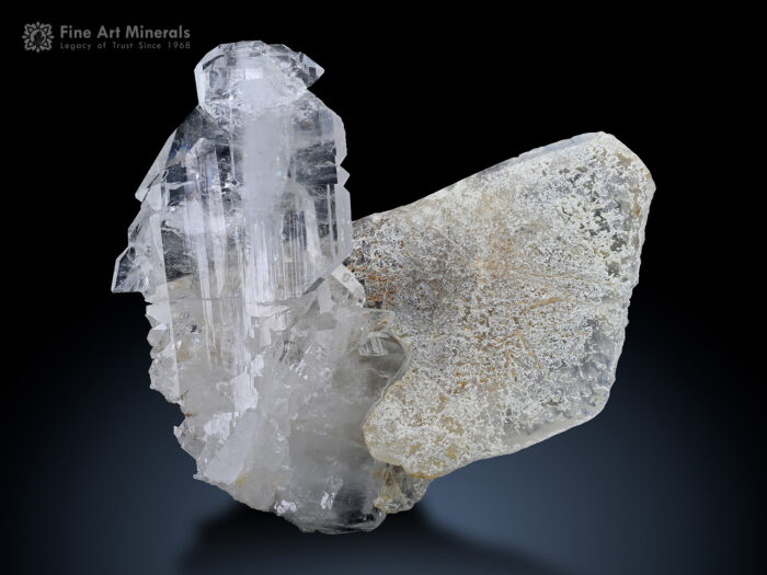 Faden Quartz on Matrix from Pakistan