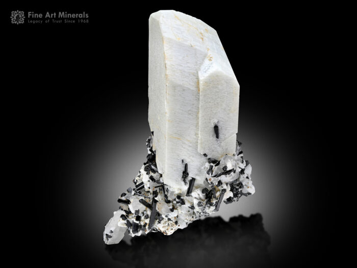 Feldspar with Schorl and Quartz from Pakistan