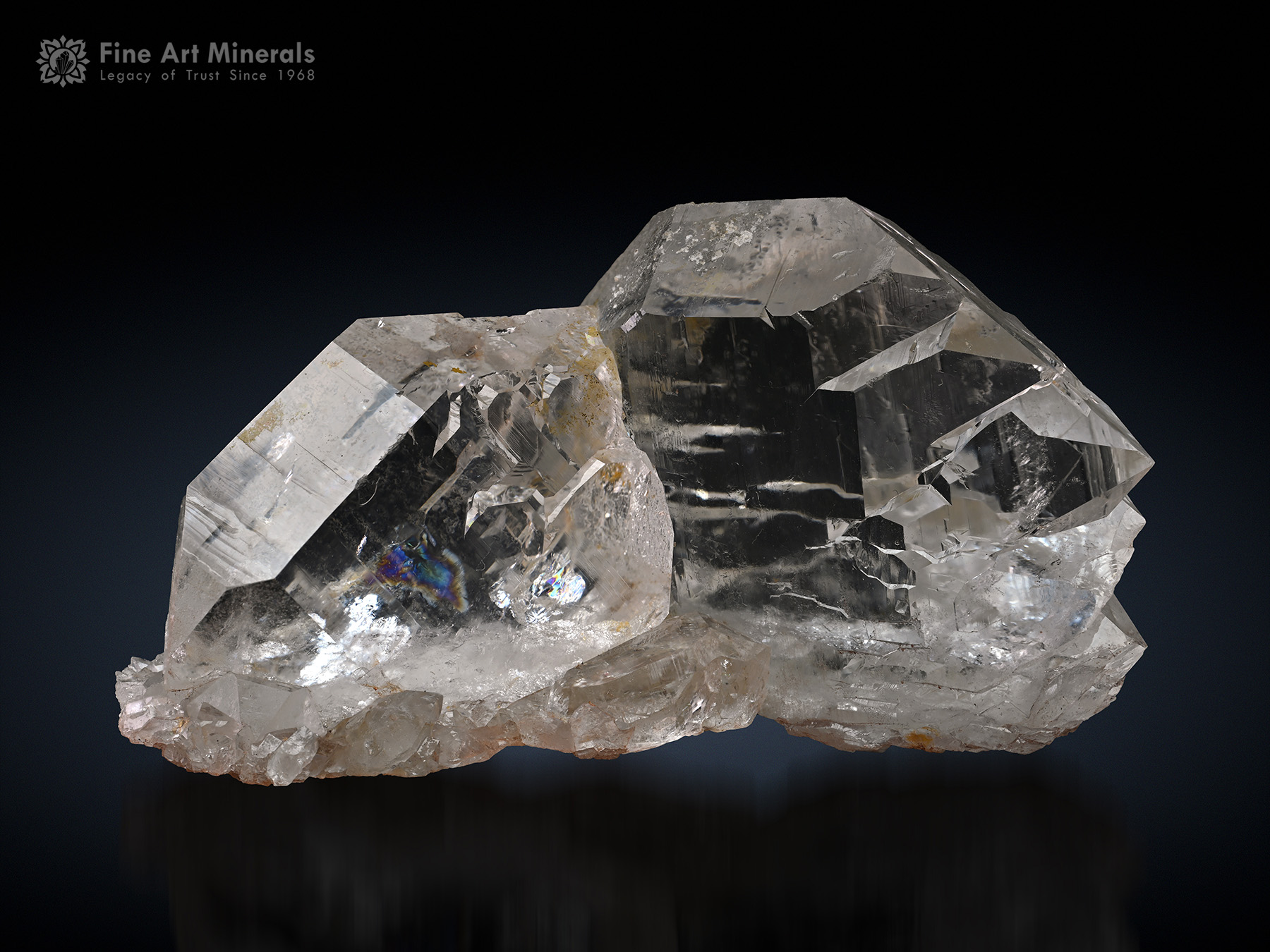 Gwindel Quartz on Quartz from Pakistan