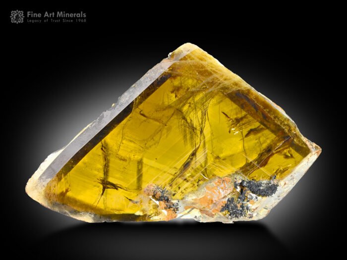 Honey Titanite Crystal from Pakistan