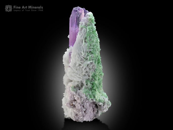 Kunzite with Cleavelandite from Afghanistan