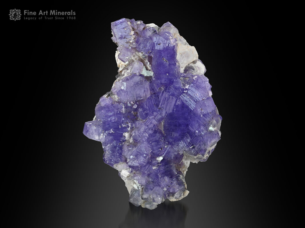 Purple Apatite from Afghanistan