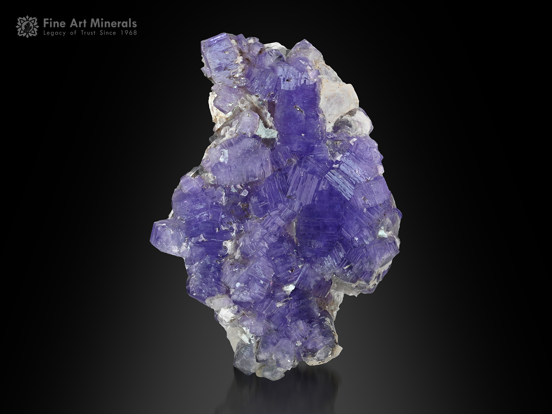 Purple Apatite from Afghanistan