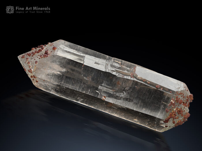 Quartz Crystal with Siderite from Skardu Pakistan