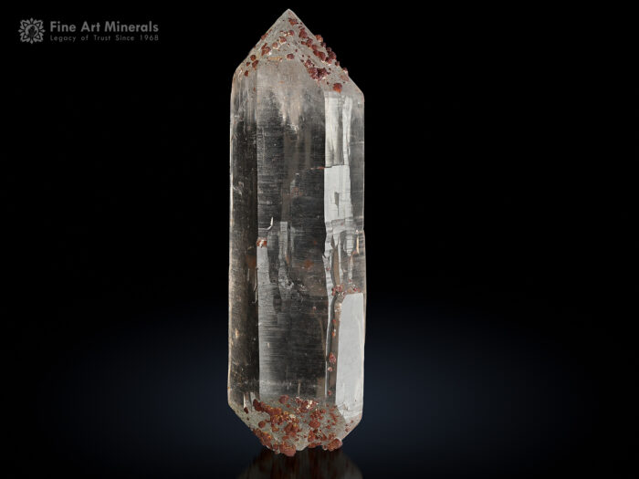 Quartz Crystal with Siderite from Skardu Pakistan