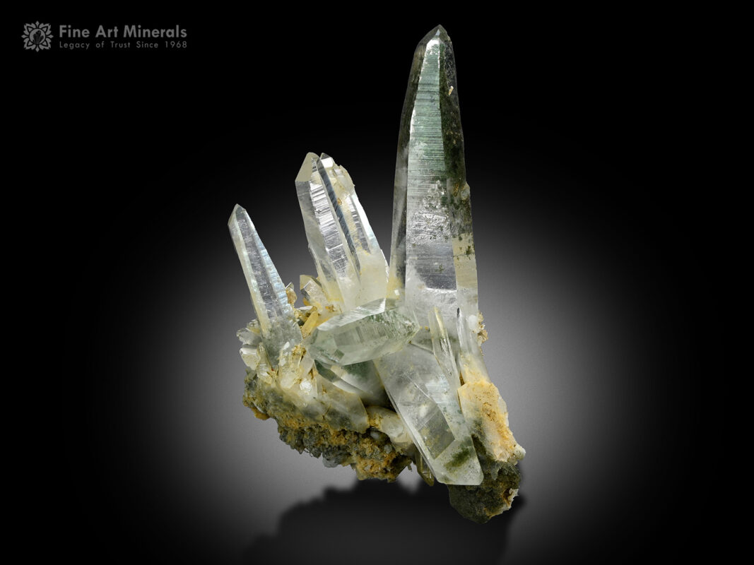 Quartz cluster on Matrix from Pakistan