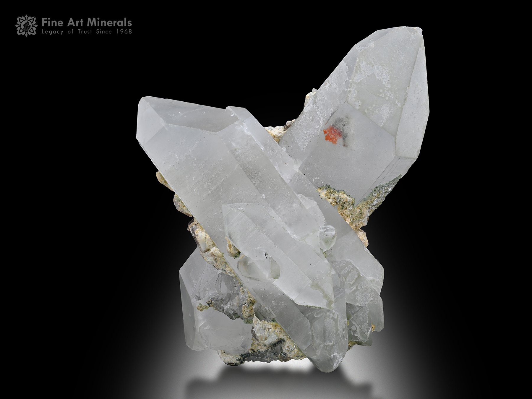 Quartz crystal from Skardu Pakistan