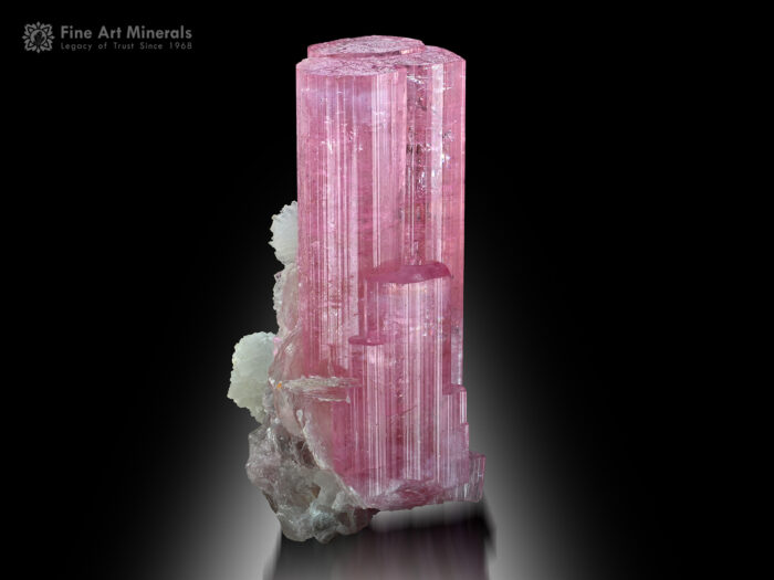 Tourmaline with Albite from Afghanistan