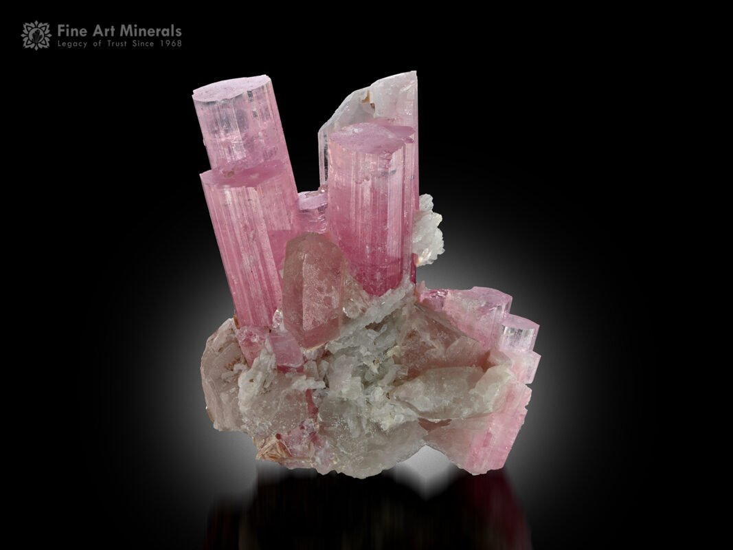 Tourmaline with Quartz and Mica from Afghanistan