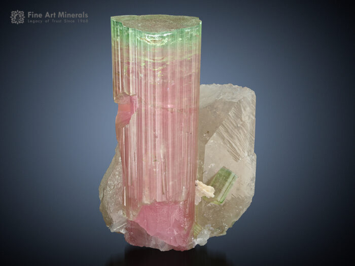 Tourmaline with Quartz from Afghanistan