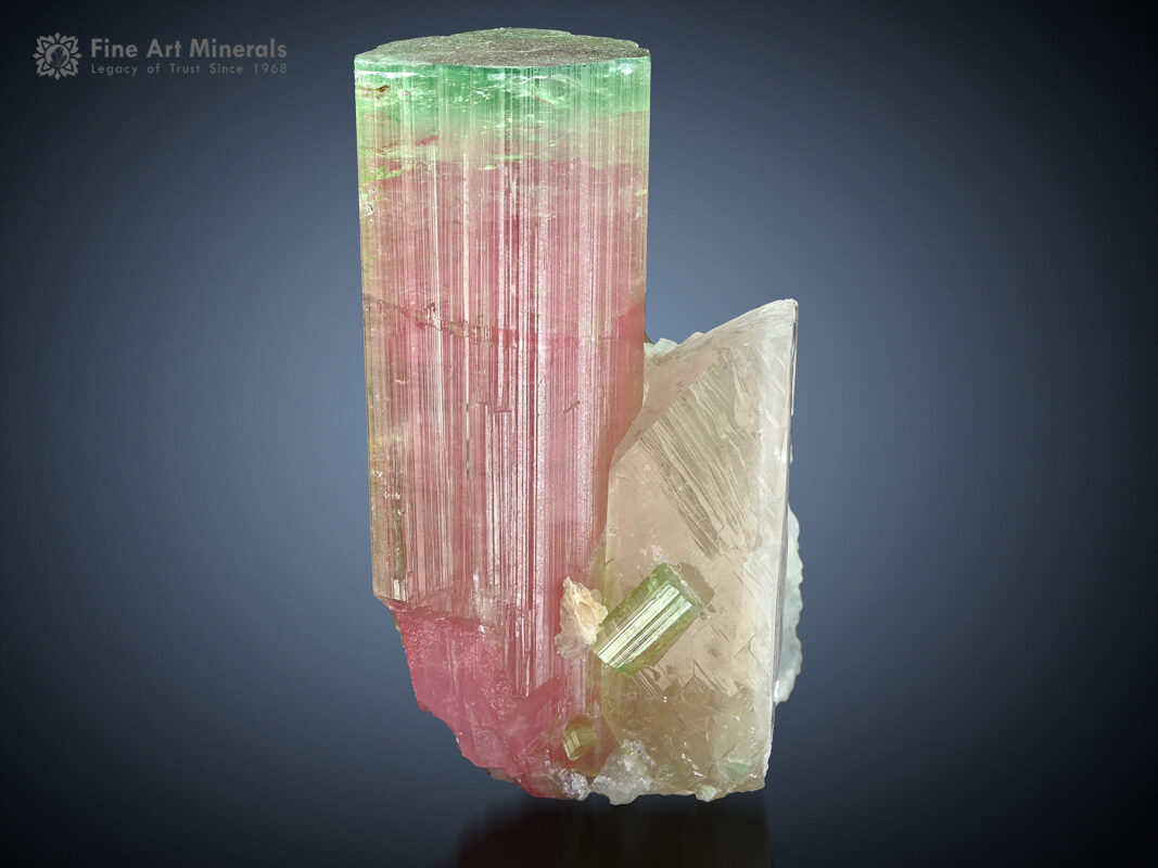 Tourmaline with Quartz from Afghanistan