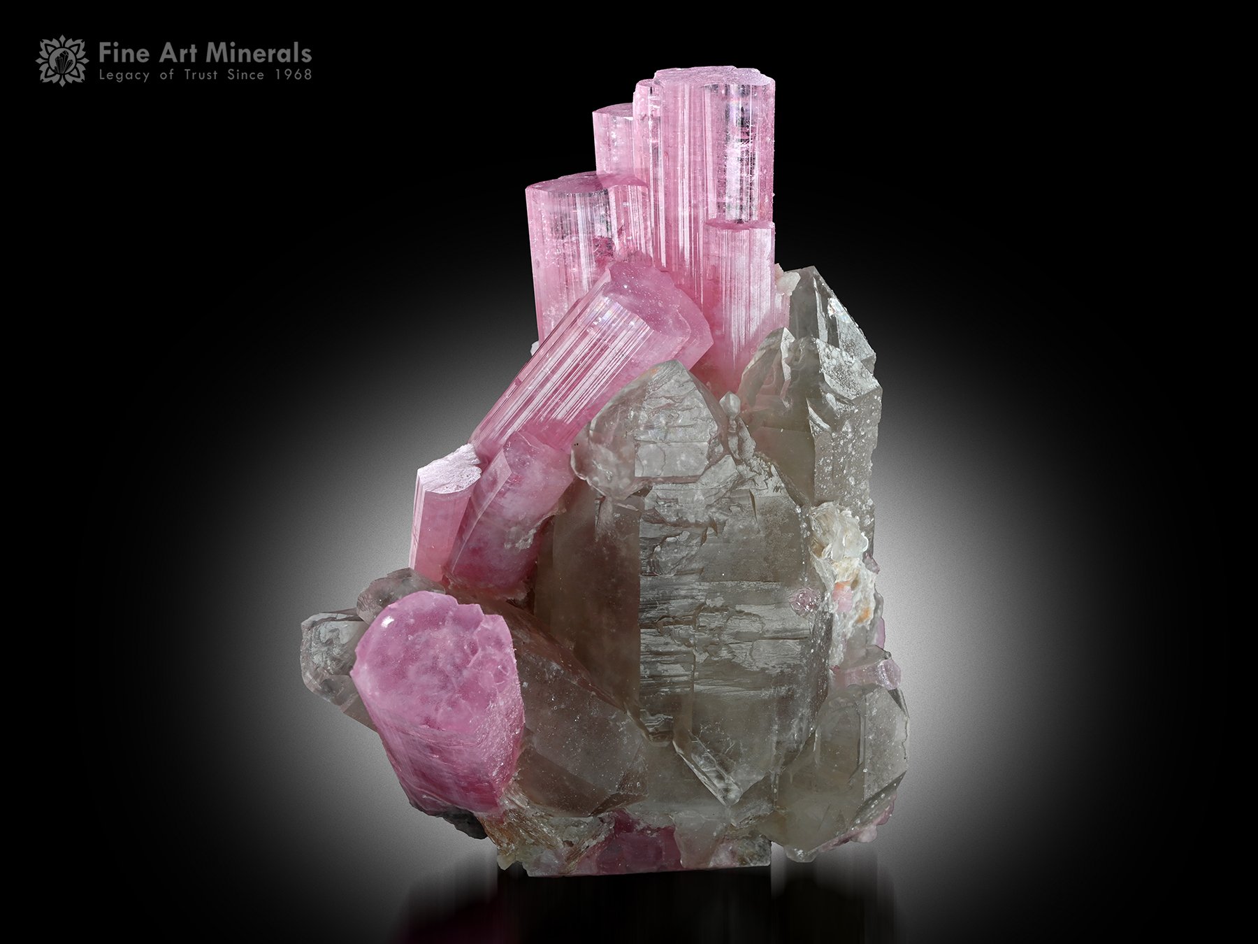 Tourmaline with Quartz from Afghanistan