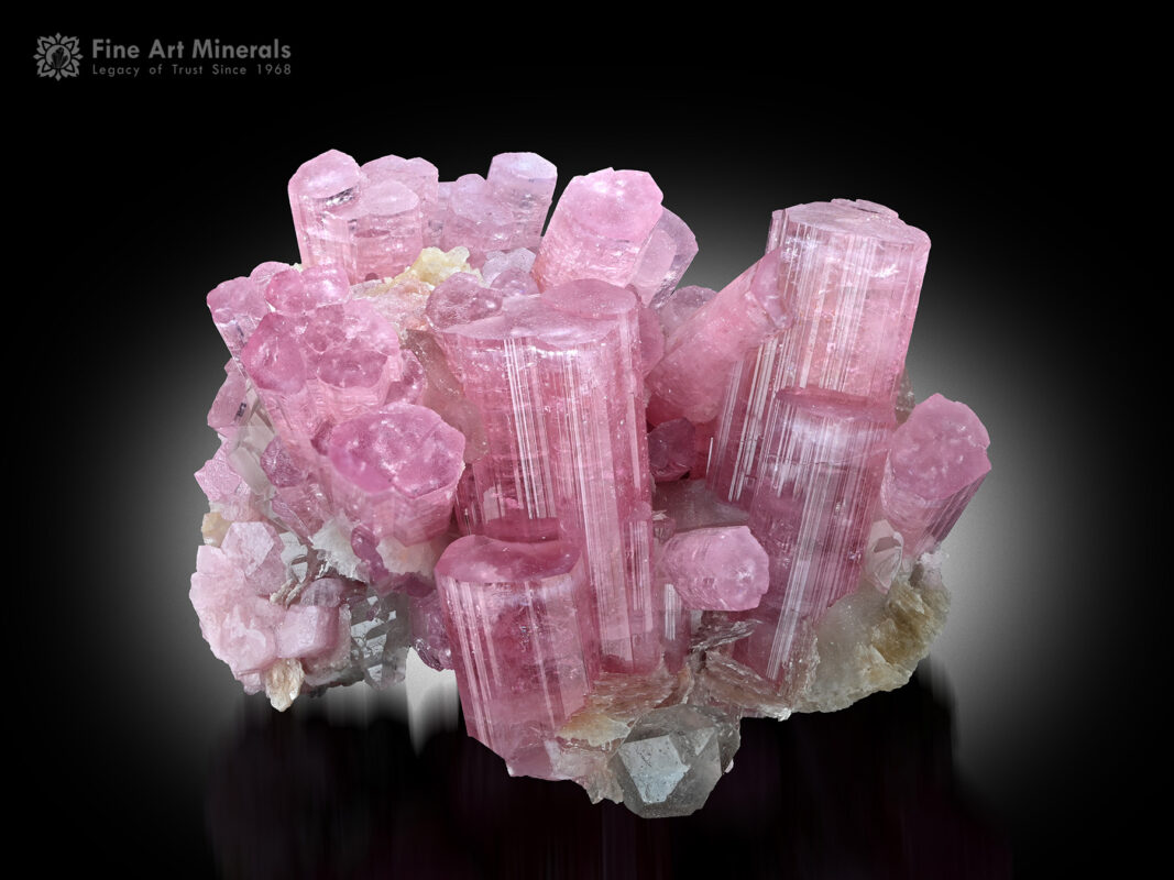 Tourmaline with Quartz from Afghanistan